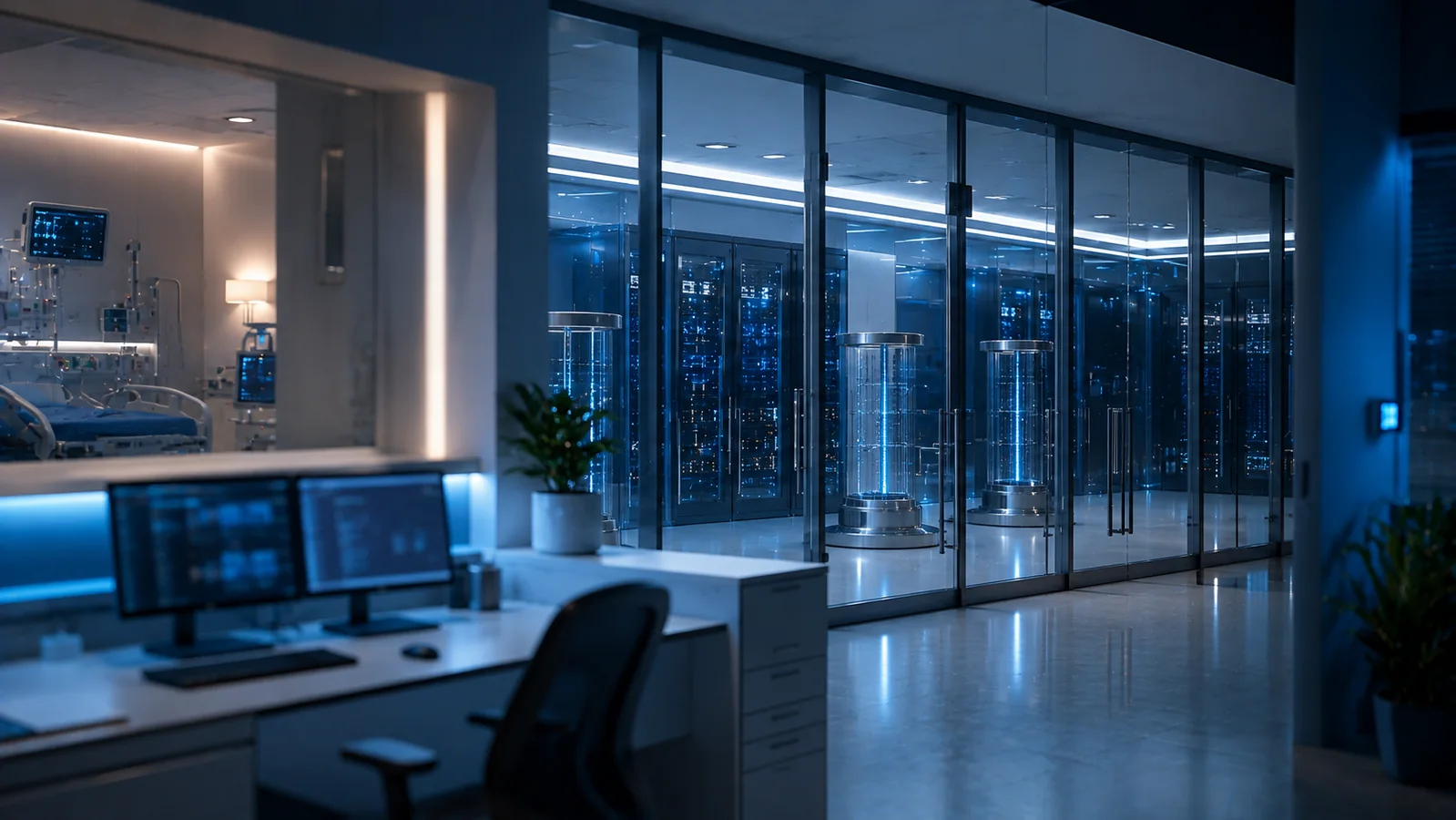 Realistic hospital data environment protecting patient information