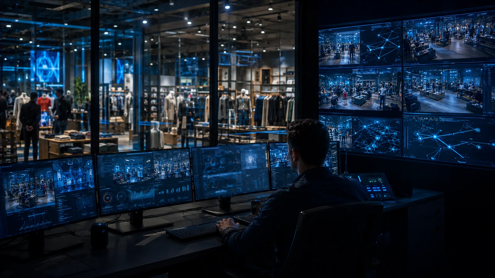 Retail network operations managing multiple store locations